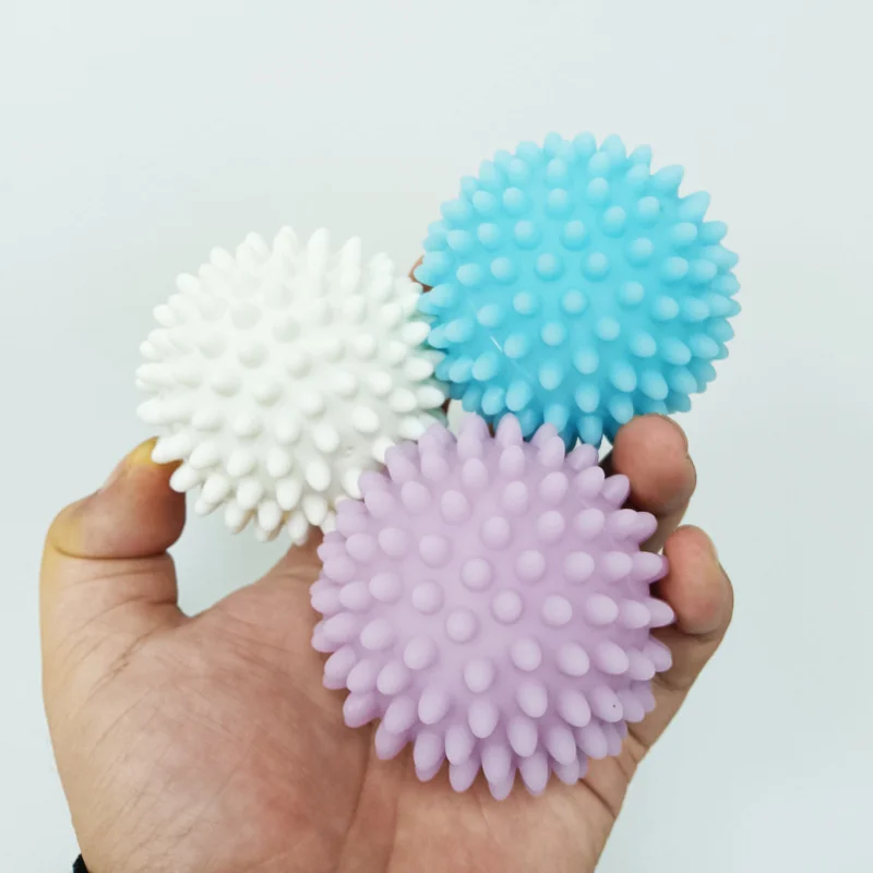Magic Laundry Ball PVC Reusable Solid Cleaning Ball Household Cleaning Washing Machine Clothes Softener Hedgehog