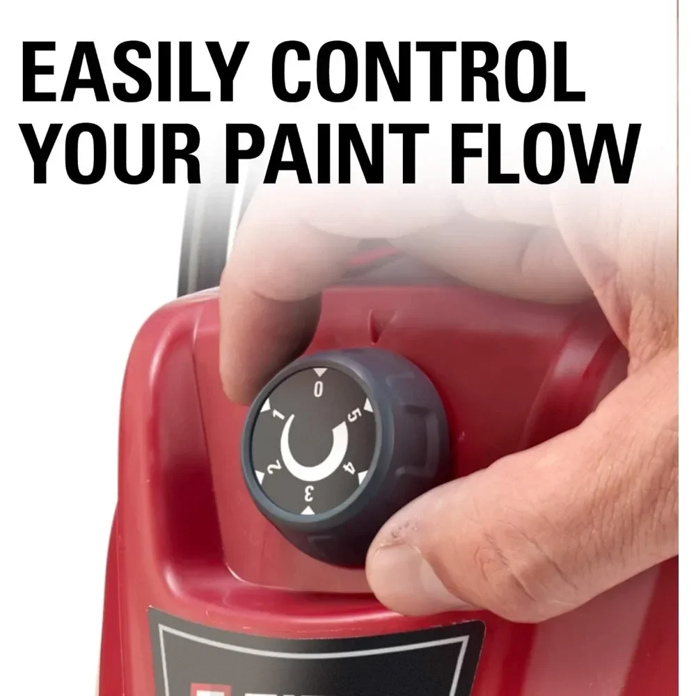 High Efficiency Airless Paint Sprayer, HEA technology decreases overspray