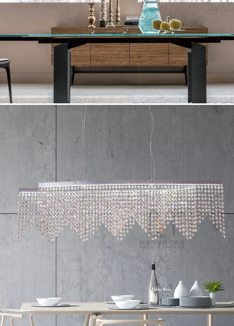 Lâmpada do Vintage Led de Cristal Nordic Ferro Escandinavo Deco Maison Led Luz Lustre Suspensão Cozinha Lustres Teto 10 Computers & Electronics