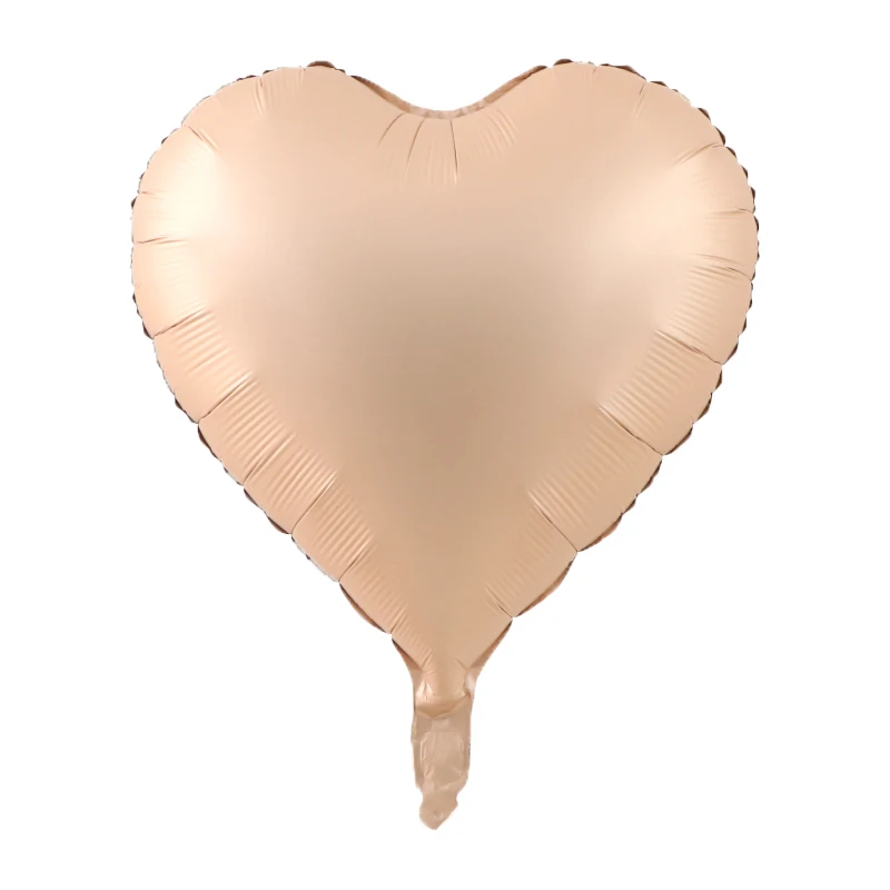 10 Stück 45,7 cm große Herz-Folienballons, rosa Salbeigrüner Herzballon für Geburtstagsfeier, Valentinstag, Hochzeit, Jahrestag, Dekorationen – Detail 8