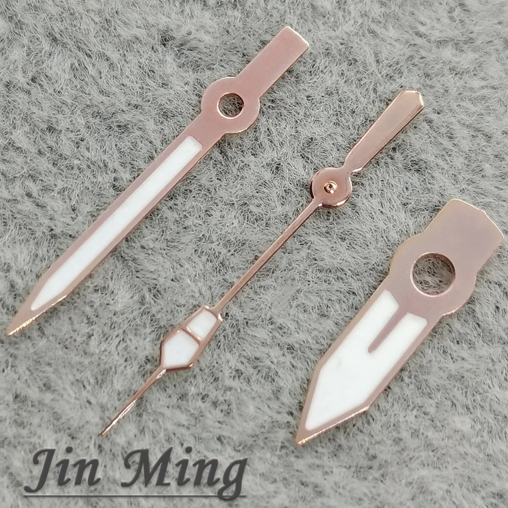 High-Quality Luminous Green and Silver Watch Hands