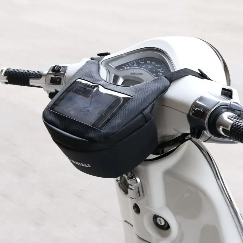 

Suitable for Vespa Motorcycle Pedals Electric Bike Bag Front Hanging Bag Waterproof, Waterproof, Mobile Navigation，2024，New