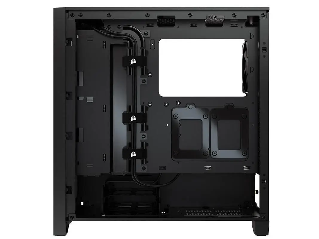 New pc case cors air 4000d airflow black ATX Tower Case PC Gaming CASE 3
