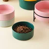 1800ml Dogs Food Water Bowls with Stand Cat Ceramic Eating Drinking Feeders Pet Nordic Large Capacity Elevated Feeding Supplies 5