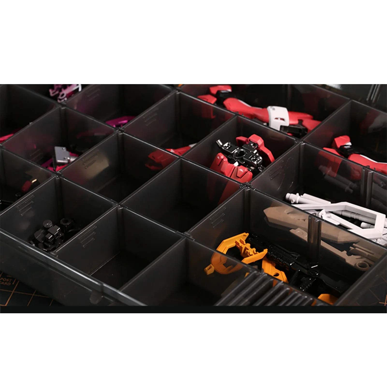 DSPIAE BOX-6 36 MODULAR STORAGE BOX Home Office Storage Black 4