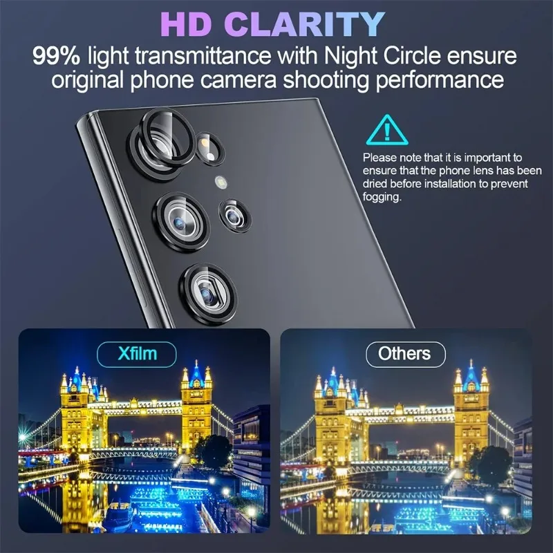 Premium Metal Lens Protector for Ultra Camera - Anti-Scratch Glass Cover