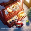 Children Mini Claw Machine Toy Coin Operated Play Game Automatic Doll Machines Three Stick Operation Claw Crane Toys Kids Gifts 3