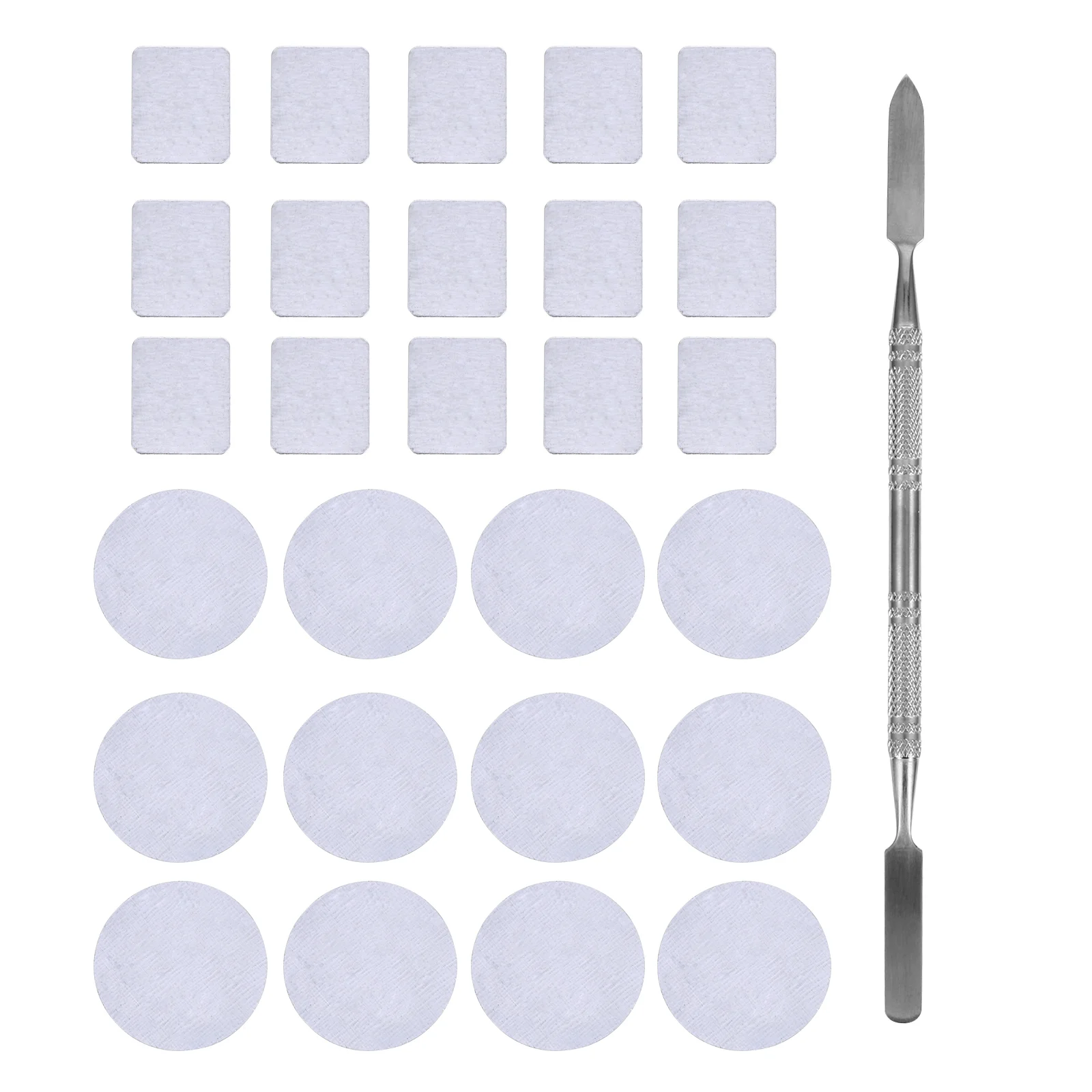 

56 Pcs Makeup Palette Stickers Empty Magnet Stainless Steel Metal Eyeshadow