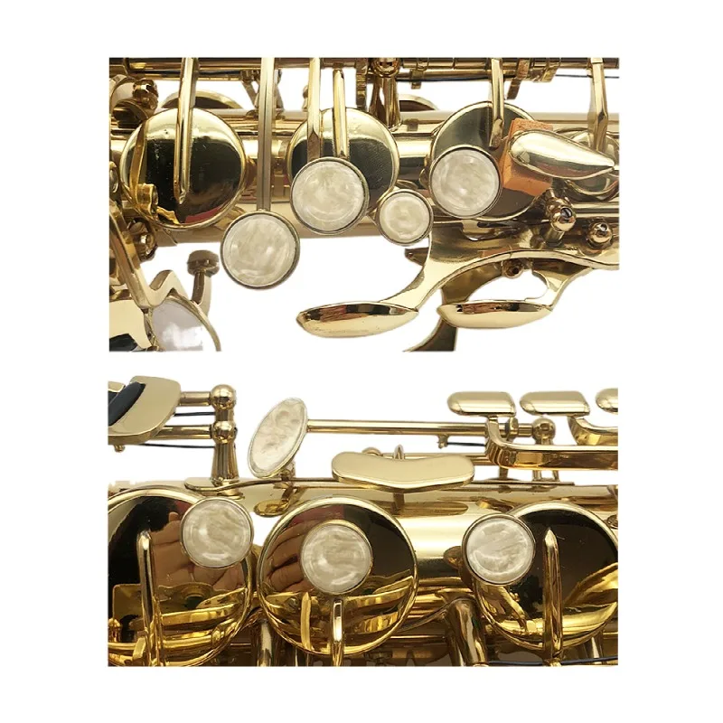 

9 pcs Saxophone Plastic Key Button Inlays 3 Colors Available Sax Mica Snap Buttons