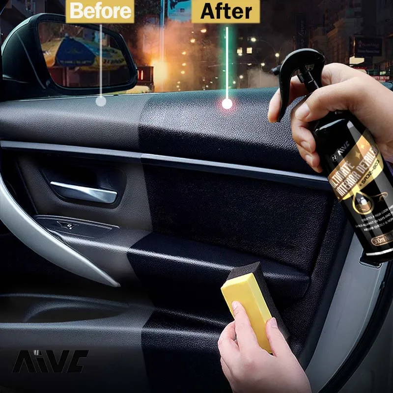 

Car Plastic Restorer Back To Black Gloss Aivc Leather Renovator Polish Coating Ultimate Interior Detailer Cleaning Accessories