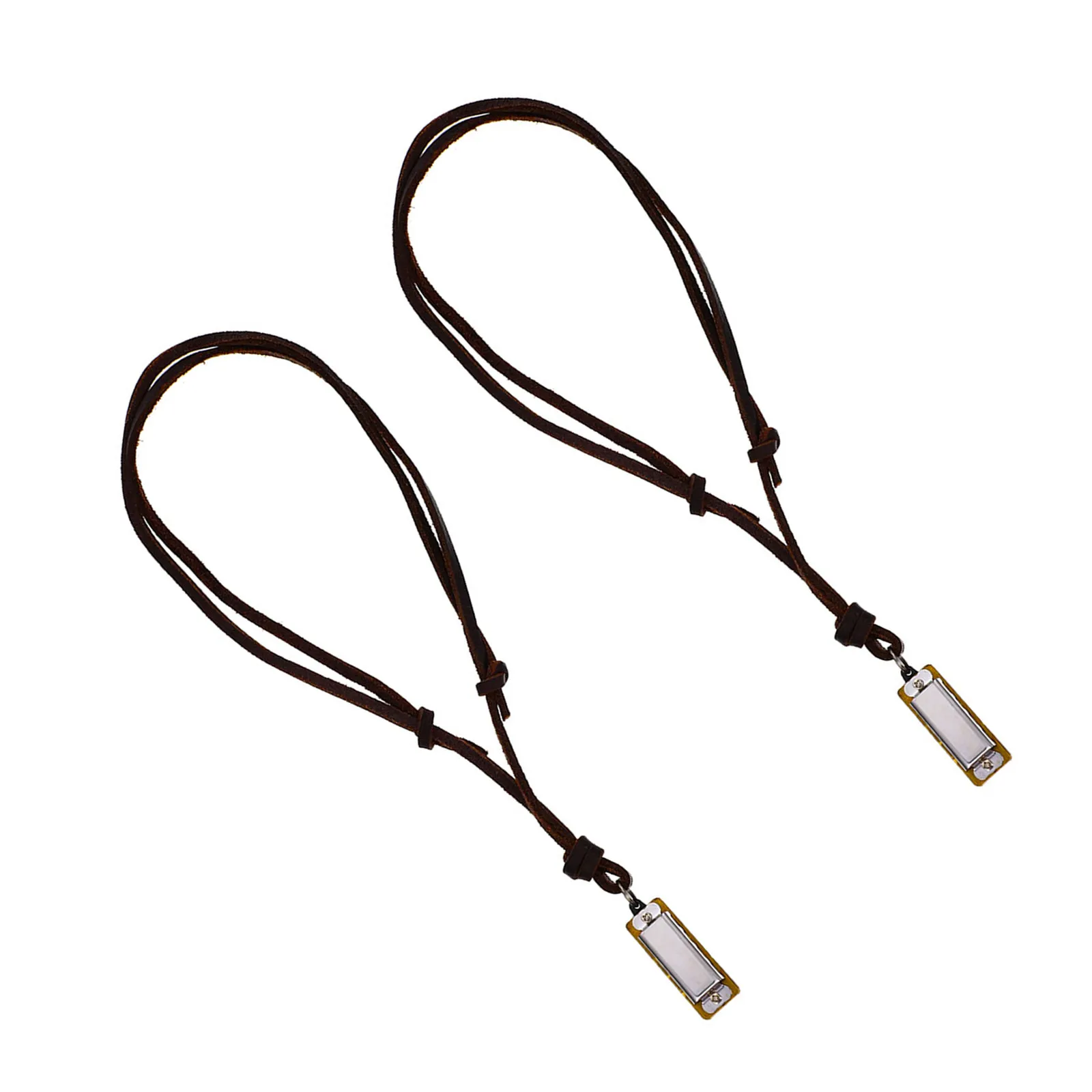 2Pcs 미니 하모니카 목걸이 펜던트 악기 쥬얼리 장난감용 작은 하모니카 선물 크리스마스