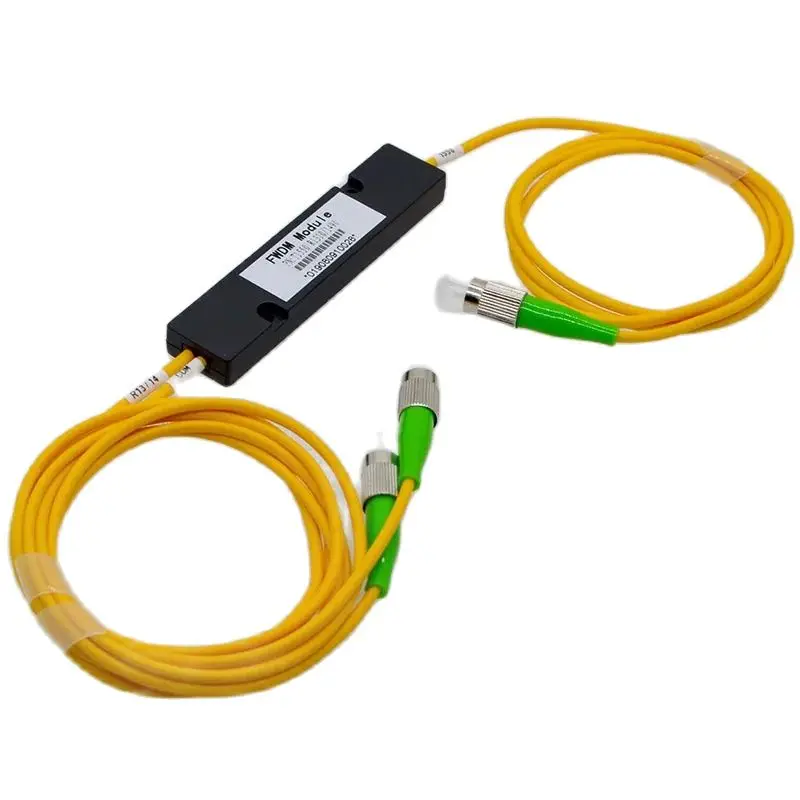 5pcs New FWDM 1310/1490/1550nm Fiber Wavelength Division Multiplexer Optical 1:2 FC APC Connector Wholesale Free Shipping