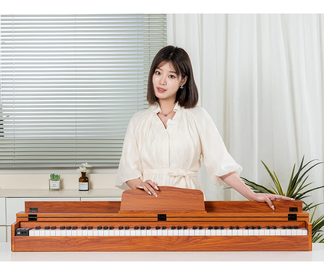 Music Keyboard Instrument Electric Piano 88 Key Hammer Action Electronic Keyboard Digital Piano with Cover
