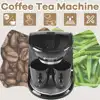 110V/220V 450W Household Electric Steam Drip Coffee Maker Automatic Dual Cup Coffee Machine Dual-use American Coffee Tea Machine 2