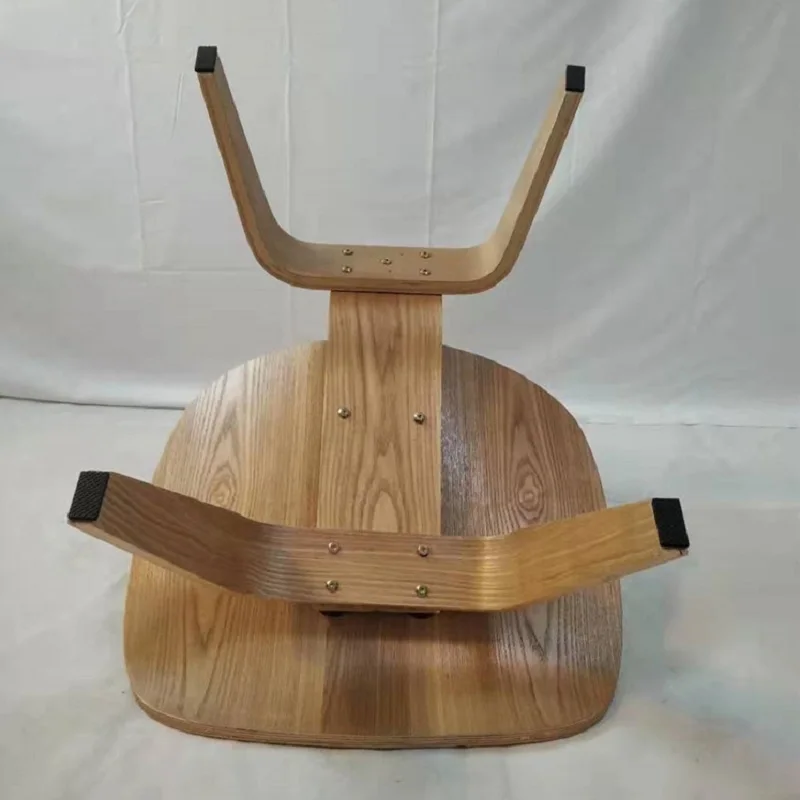 Dog Chair Nordic Denmark Modern Simple Solid Wood Back Coffee Shop Restaurant Chair FULL LOVE