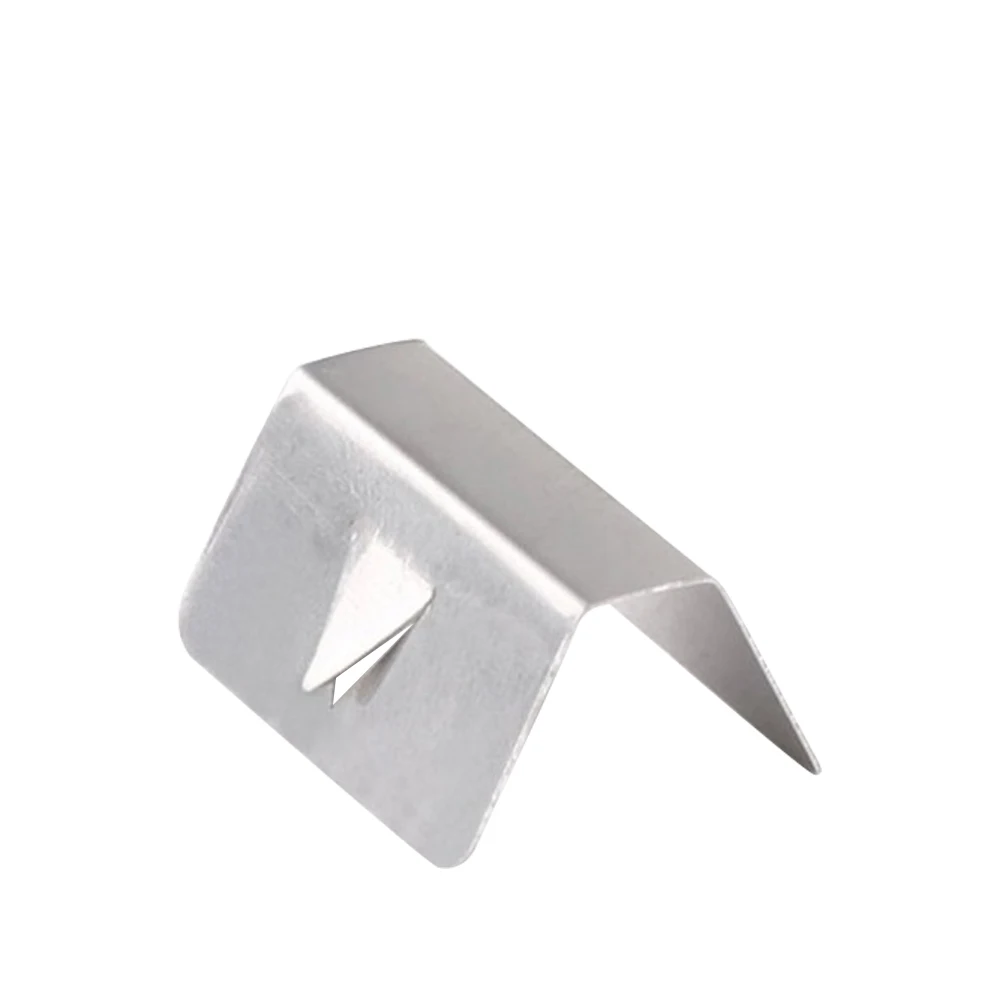 10 PCS Wind Deflector Clips, Stainless Steel Universal Car Wind Rain Deflector Fitting Clips