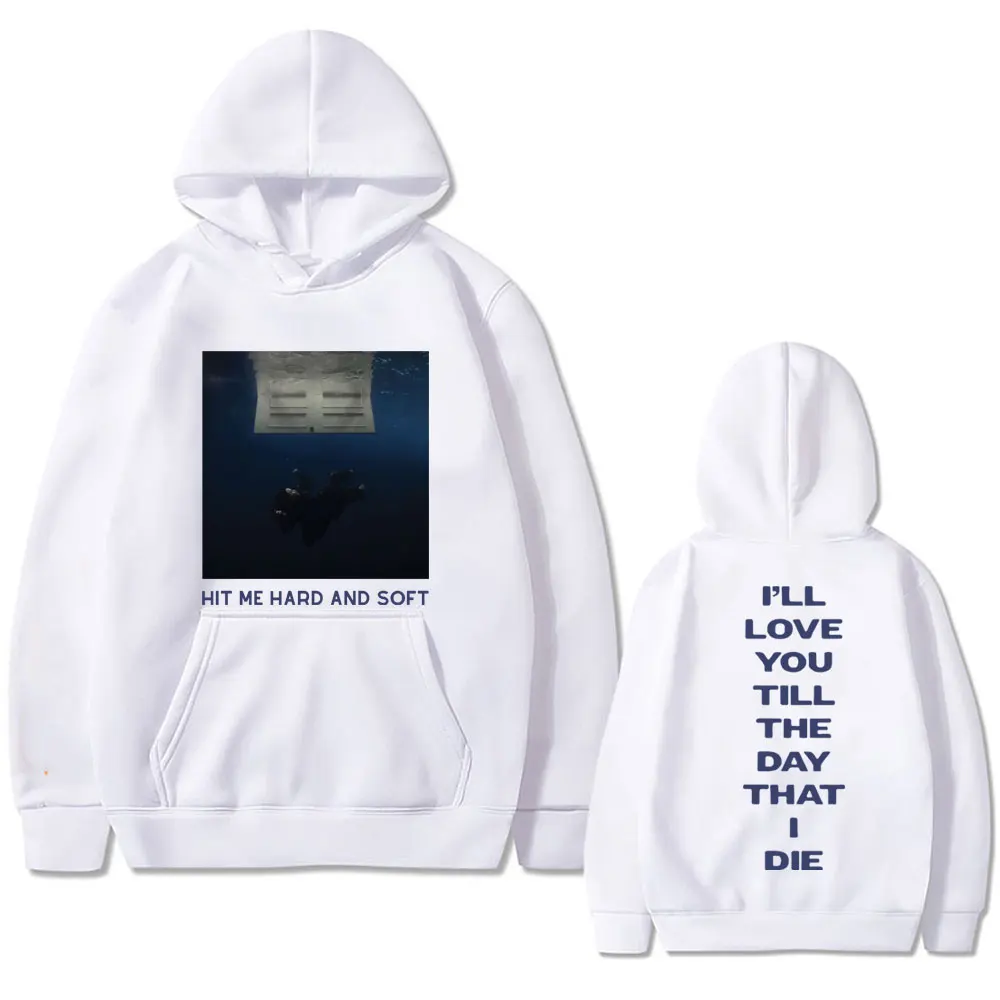Hit Me Hard and Soft 2024 Tour Hoodie Male Casual Streetwear Men's Oversized Sweatshirt Men Women Fashion Hip Hop Trend Hoodies