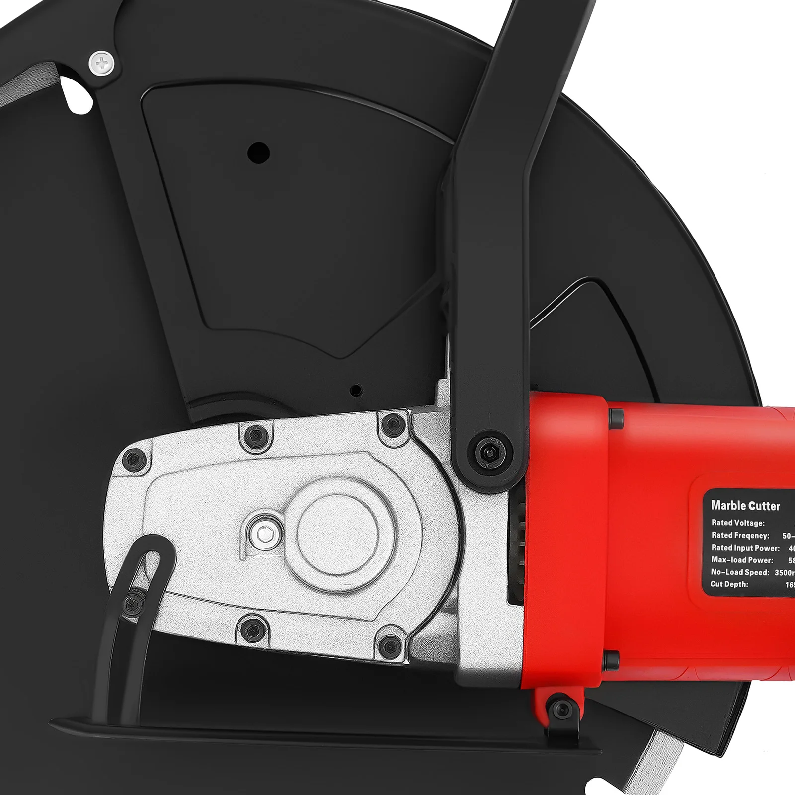 16 Zoll Elektrische Betonsäge 4000W Kreissäge Winkelschleifer Trennsäge zum Schneiden von Stein, Beton, Granit, Roter Backstein – Detail 6