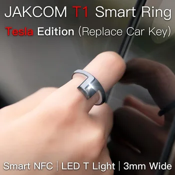 JAKCOM T1 Smart Ring per Tesla Edition, come chiave dell'auto per il modello 3 YSX Cybertruck Dispositivo indossabile per l'elettronica di consumo di grande valore