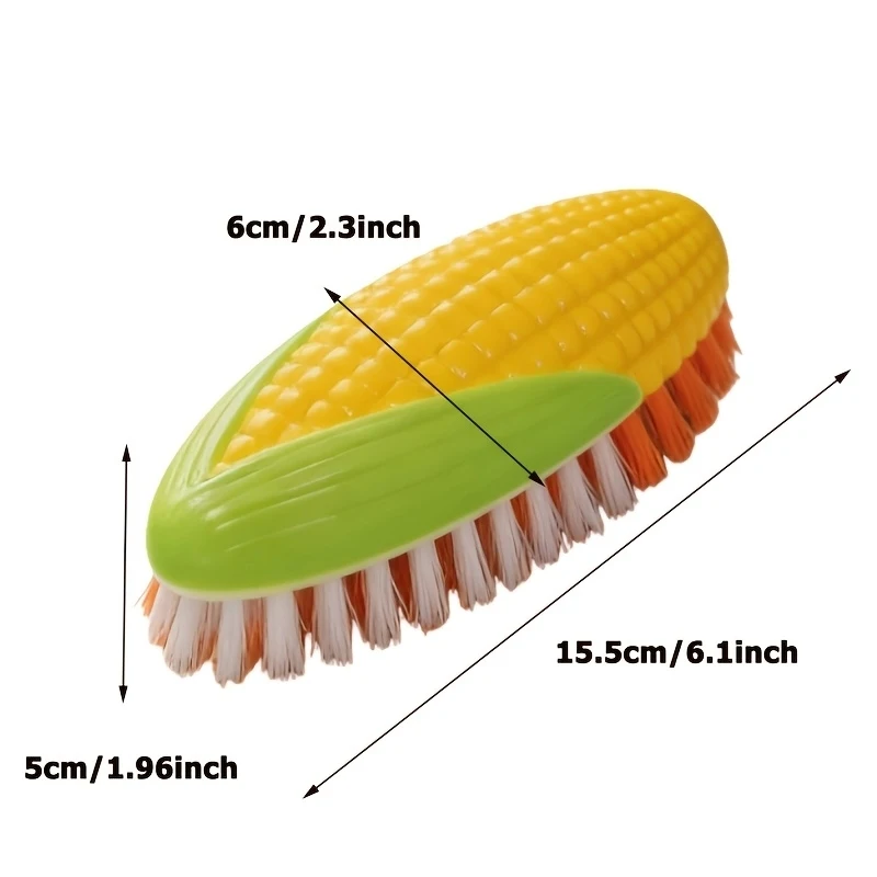 옥수수 브러쉬, 이중 색상 신발 브러쉬, 가정용 다기능 청소 브러쉬, 플라스틱 브러쉬