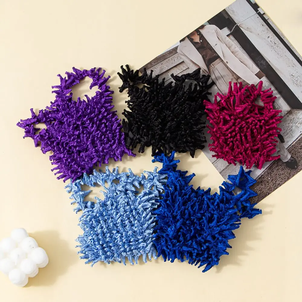 

Модная плиссированная сумка из полиэстера, вместительная Выдвижная сумка для покупок, многофункциональная складная сумка из пузырчатой пленки для женщин