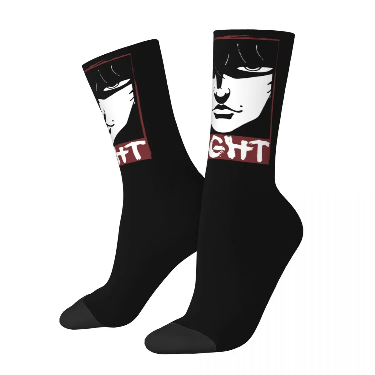 

Веселые забавные мужские носки, повседневные носки Baki The Grappler Merch, спортивные женские дизайнерские осенне-зимние