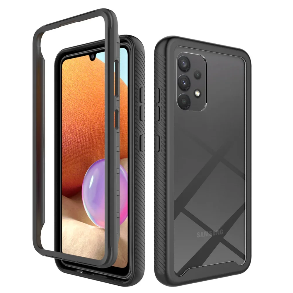 Hybrid Rugged Shockproof Case with TPU Plastic Back Cover