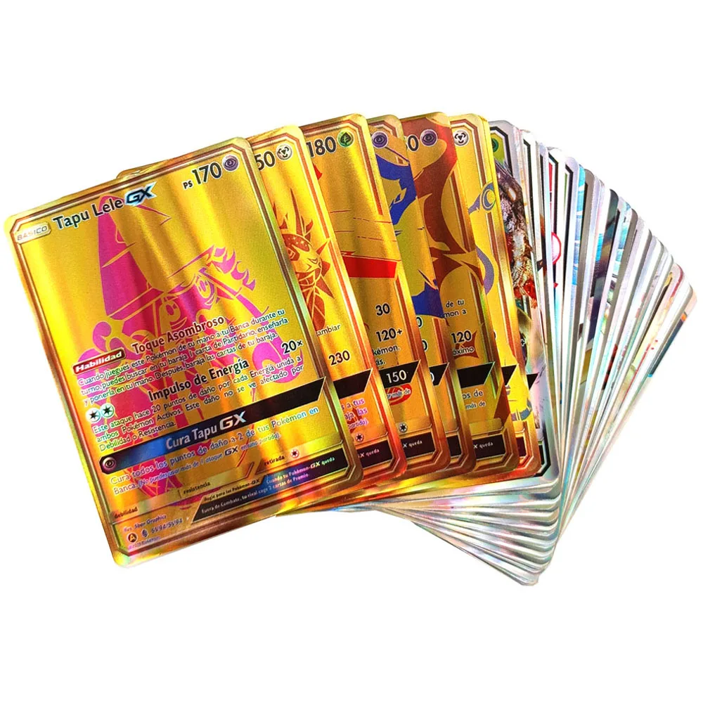 Spanish Pokemon Cards Vstar Vmax  Pokemon Letters Spanish Rainbow