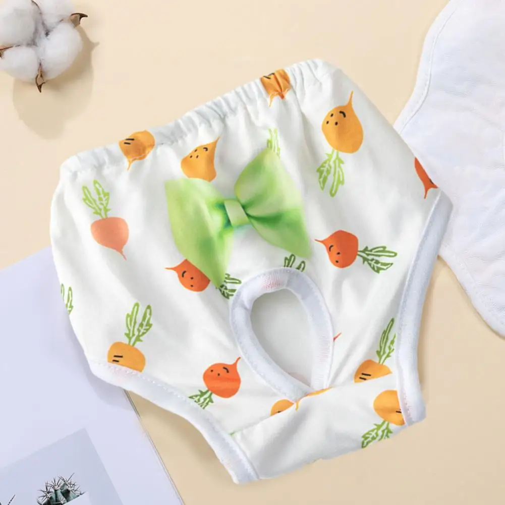 Title 10, 1Pc Cute Dog Diapers for Heat Comfortable Absor...