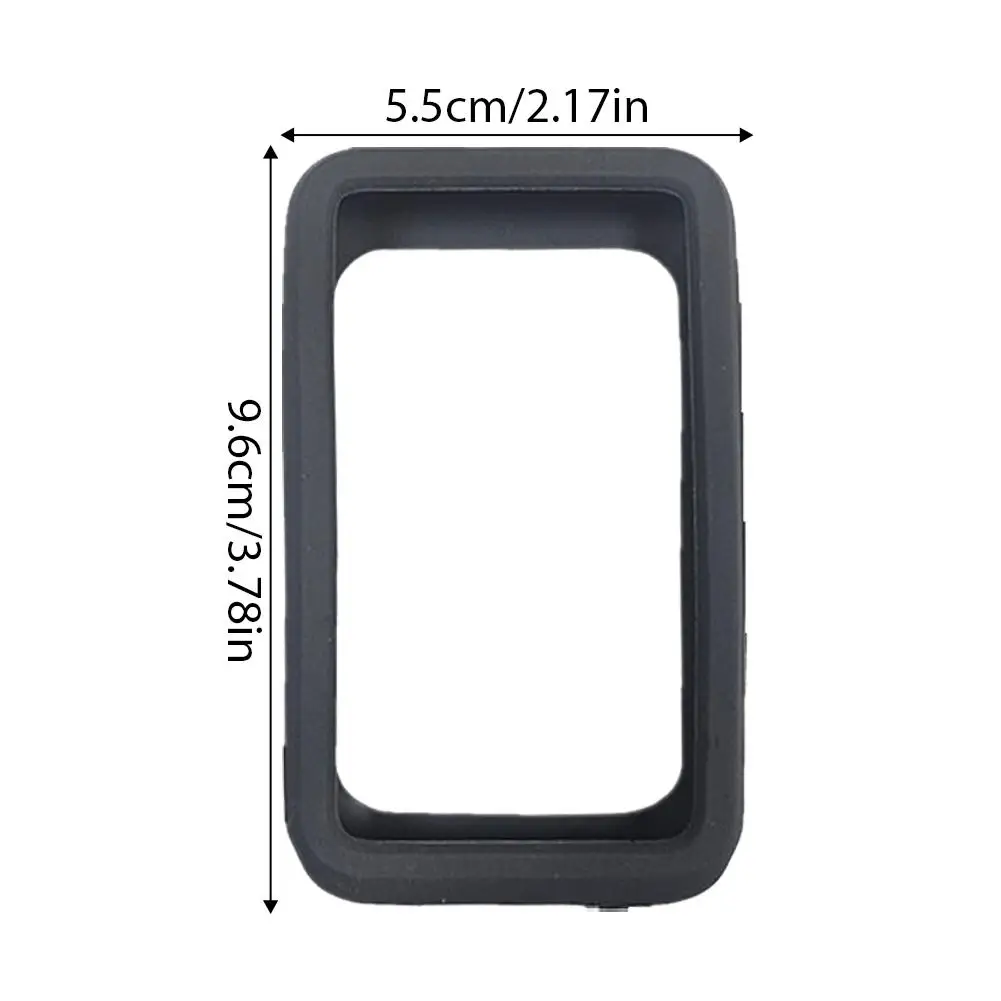 Silicone Soft Edge GPS Bike Computer Protective Case with Screen Protector Film