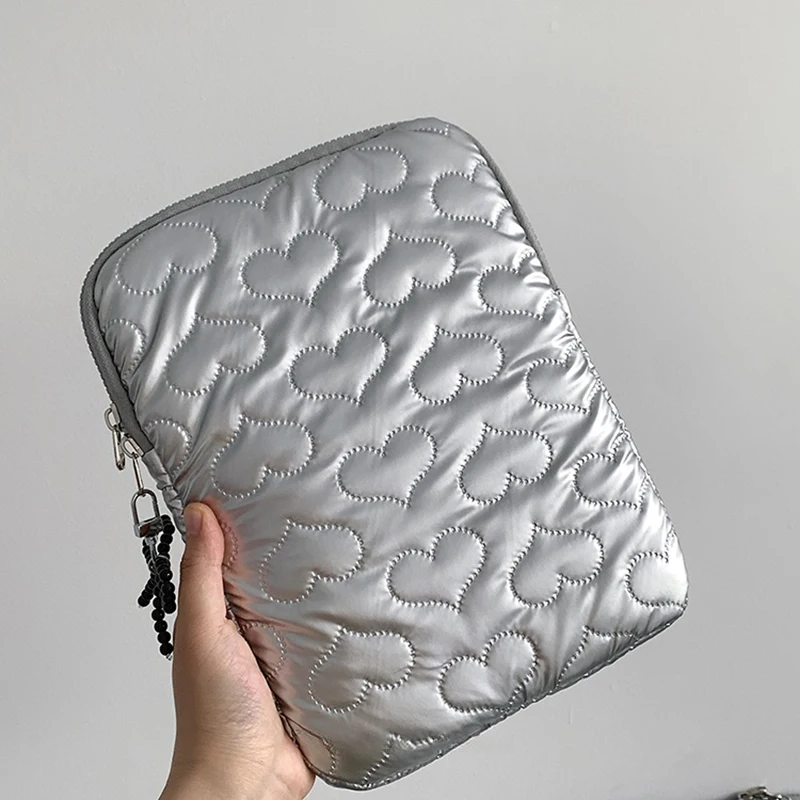 Cute Heart Design Tablet and Laptop Sleeve - Korean Version