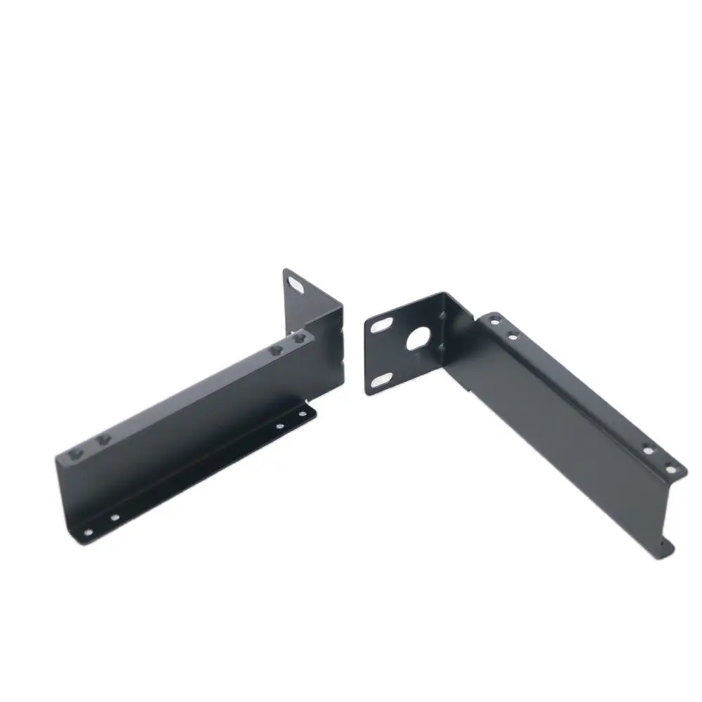2Pcs Strong Metal Rack Montaggio Ear 19 "Metà Di 1 U Installa Per Ricevitore Originale Shure Slxd Slx-D Wireless
