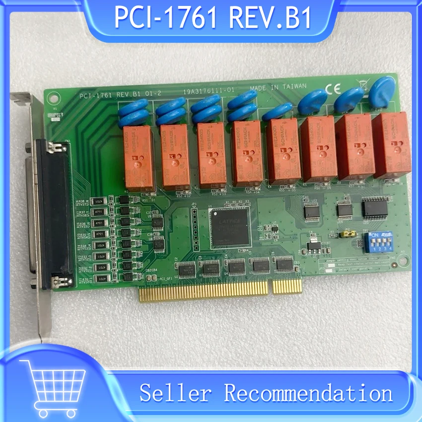 

PCI-1761 REV.B1 For Advantech 8-way Relay Output Card