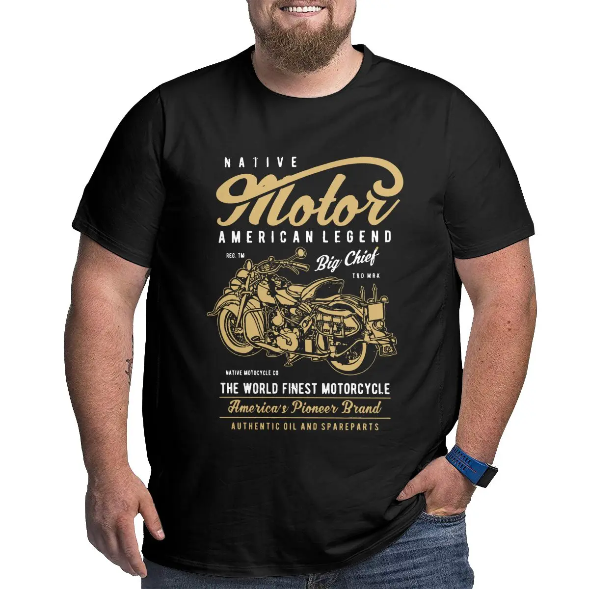 Masked Cyclist Big Tee main image 0