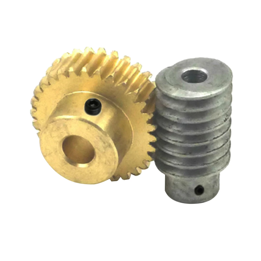 

Worm Gear 20 Teeth Copper 18mm*30mm Reduction Ratio 1:20 DC Motor Accessories