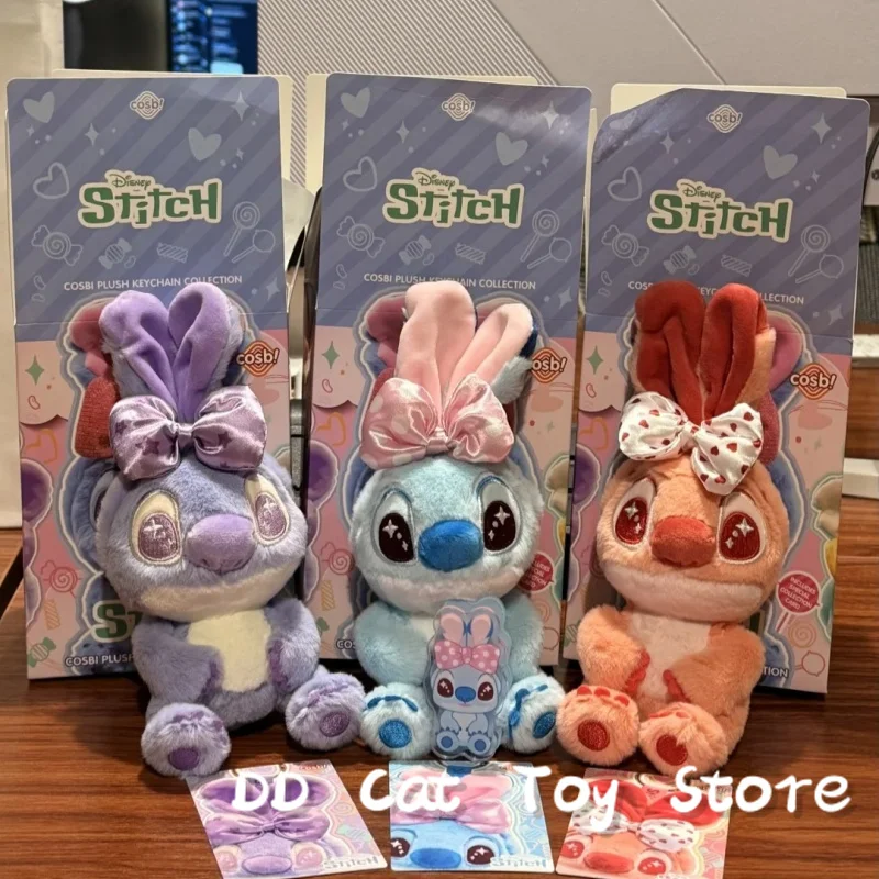 スティッチ COSBI PLUSH KEYCHAIN COLLECTION Hot Toys Marvel Stitch Cosbi Plush Keychain Collection (Full