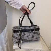 Sacs à bandoulière décontractés à compartiment intérieur solide, grande capacité, sacs en tissu à fermeture éclair pour femmes, sacs à main en tissu, offre spéciale 3