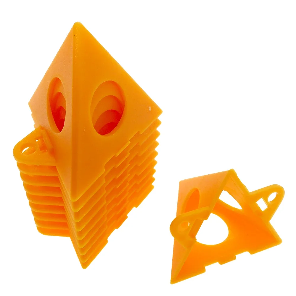 Mini Paint Stands Tool Triangle Paint Pads Feet for Woodworking Carpenter Woodworking Accessories woodworking hand tools wood trimming tool 16pcs