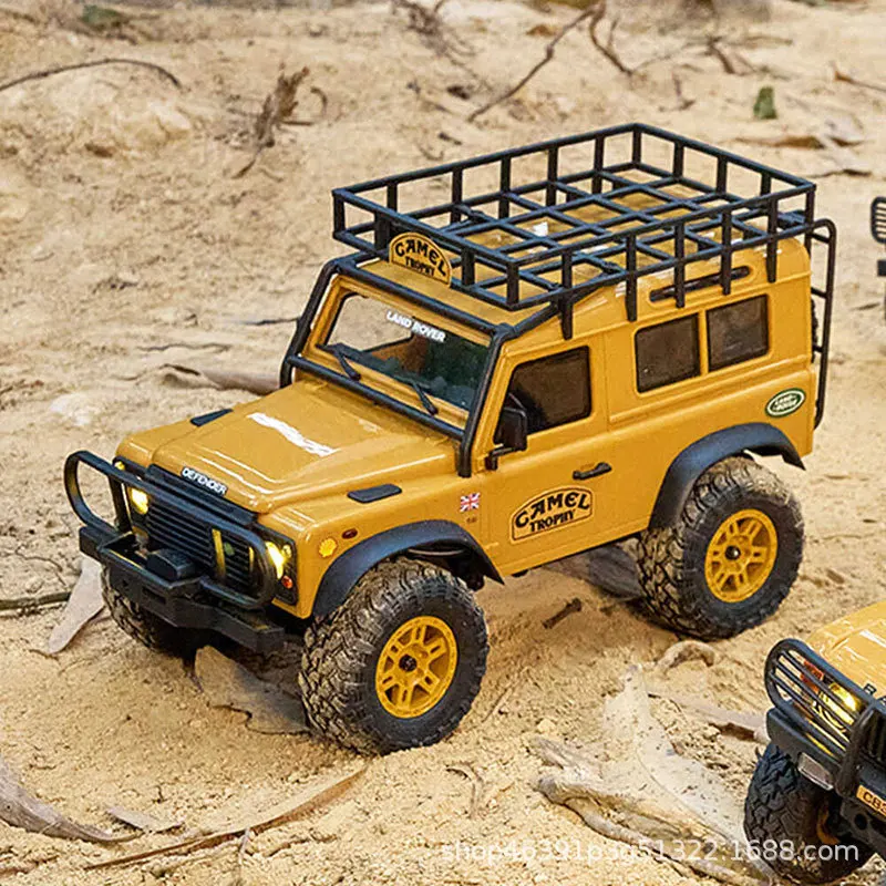 Fms Fcx24m 1:24 Camel Cup Simulation Defender 90/110 First Generation Range Rover Discovery Climbing Off Road Vehicle Gift 3