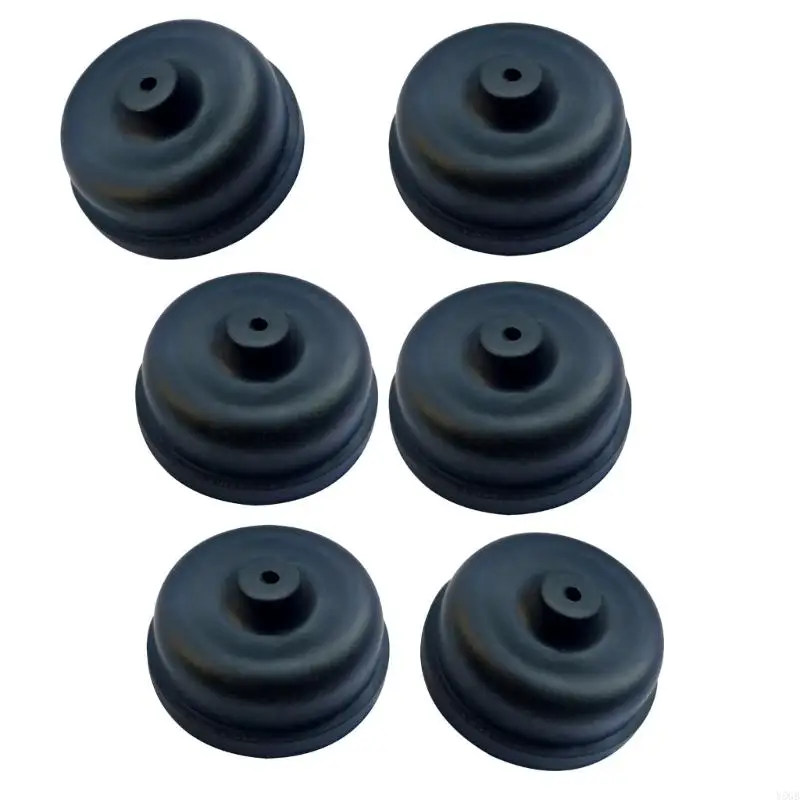 Packung von 6 Aquarien Luftpumpen Membran Ersatz Gummi -Silikonbecher -Teil für Fishtanks Sauerstoffpumpe Zubehör Y5GB – Detail 5
