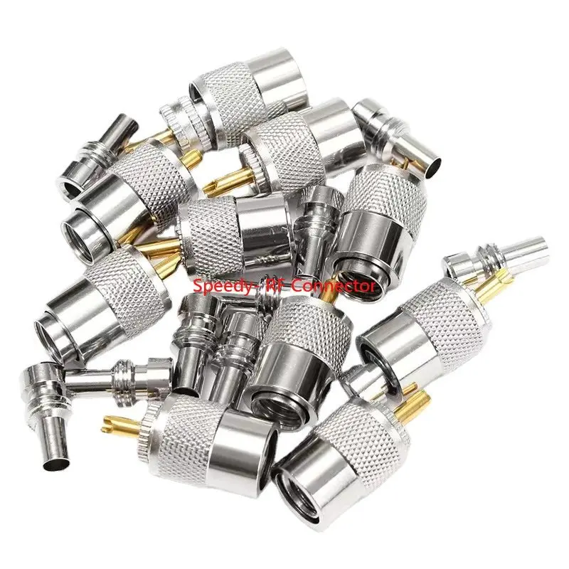 High-Quality UHF Male Plug Connector for Coaxial Cable - Fast Delivery