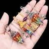 Resin 7 Chakras Pendant Pendulum for Divination Dowsing Reiki Healing Point  Dowsing Yoga Wiccan Witchcraft Spiritual Pendulos 1