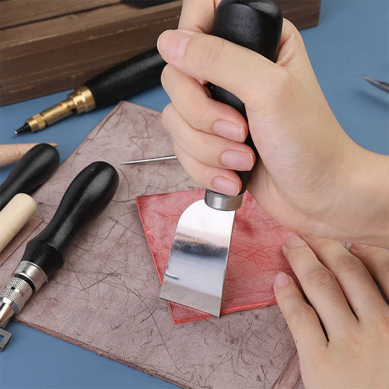 KAOBUY 전문 가죽 작업 도구 세트, DIY 수제 바느질 바느질, 펀칭 절단, 가죽 공예 도구