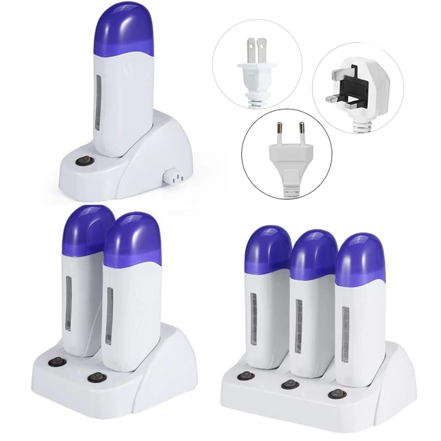 3 Types Cartridge Wax Depilatory Roller Warmer Heater Waxing Body Hair Removal Machine Wax Cartridge Heater Cartridge Wax Roller 2