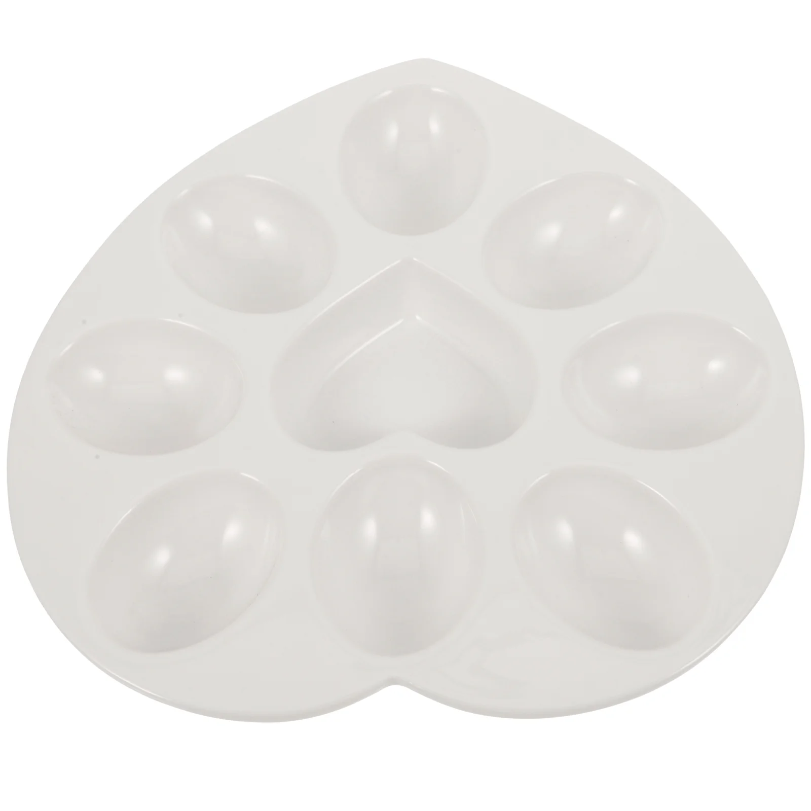 Easter Egg Tray Deviled Trays for Party Serving Ceramics Dispenser Eggs Container Platter 2