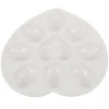 Easter Egg Tray Deviled Trays for Party Serving Ceramics Dispenser Eggs Container Platter 2