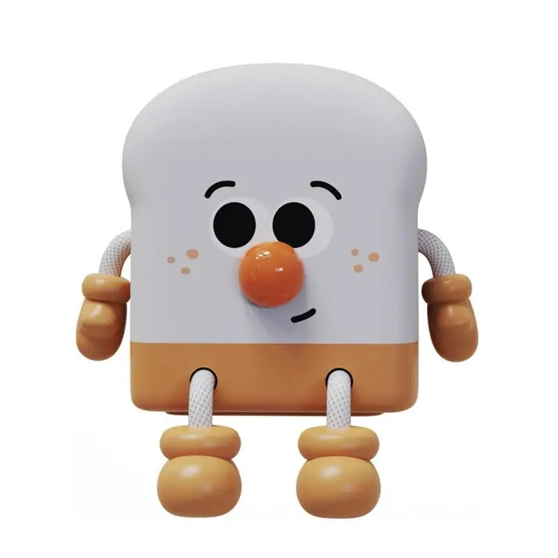

Kids Night Lights For Bedroom Toast Lamp Phone Holder Nursery Light USB Rechargeable Cute Lamp Phone Holder Adjustable