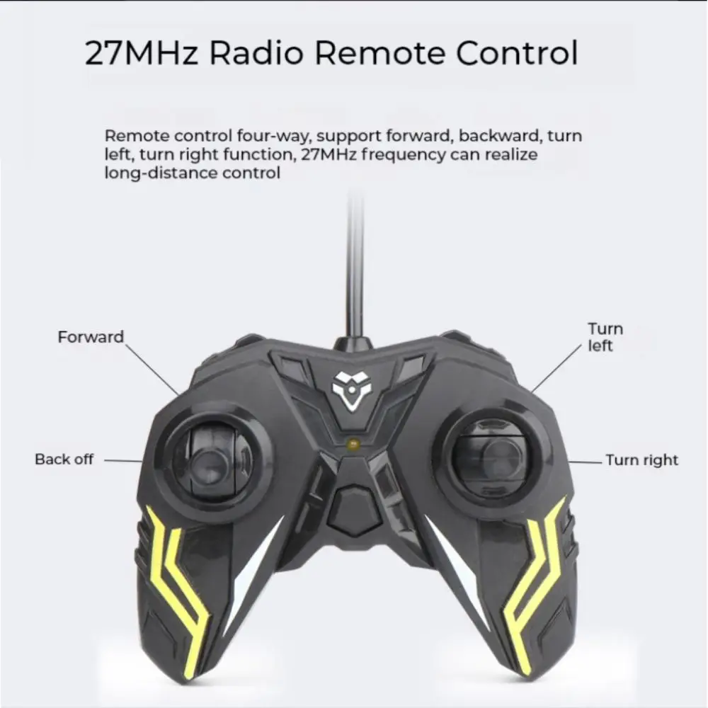 Steering Wheel Gravity Remote Control Car With Foot Four-way Charging Remote Control Robot Children's Toys Racing car