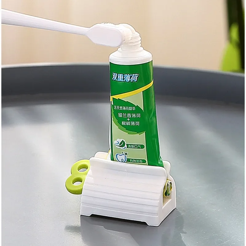 

New Sdottor Mini Rolling Tube Toothpaste Squeezer Dispenser Seat Holder Stand Easy Cleaning Bathroom Products Household Cosmetic
