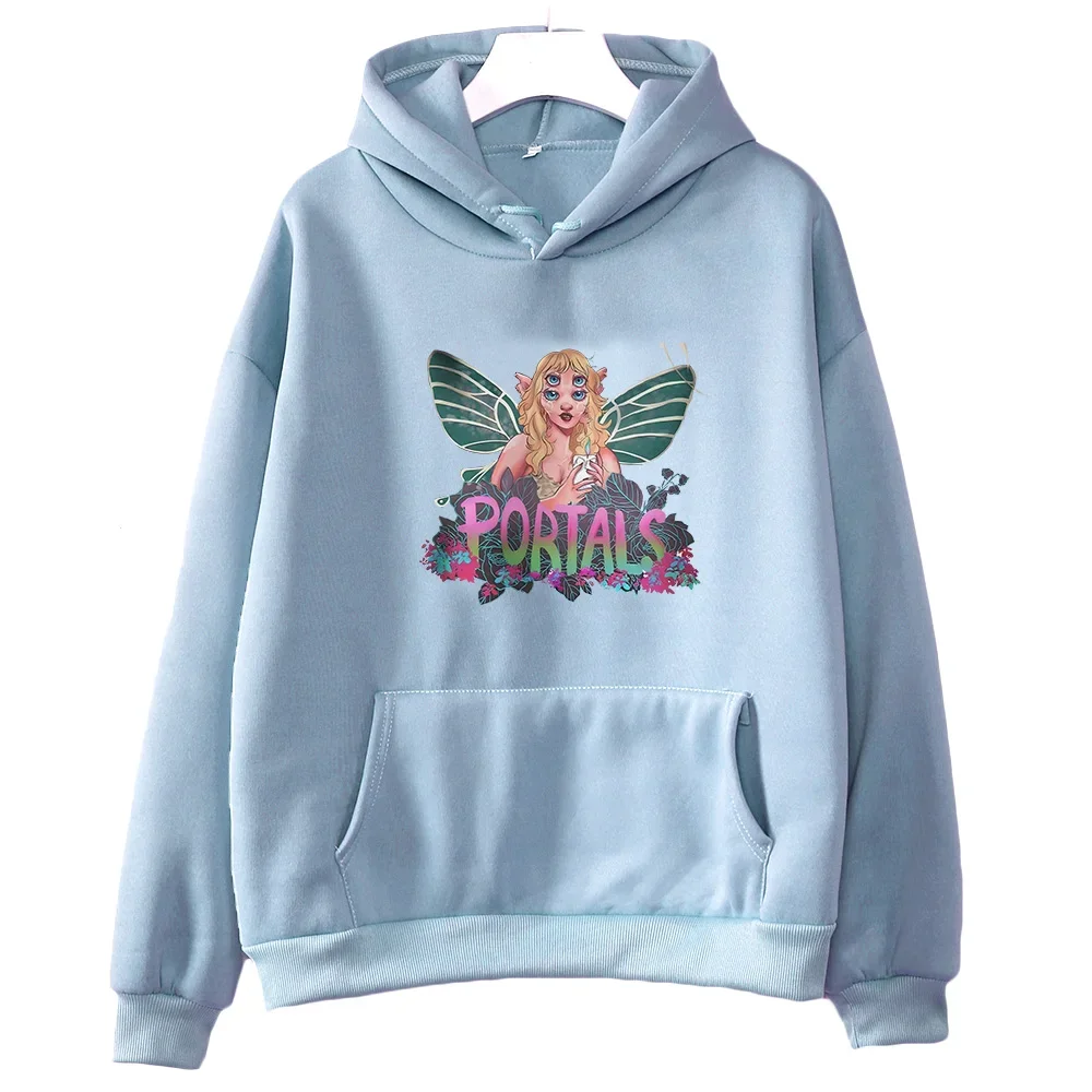 Melanie Martinez Portals Tour for Female Sweatshirts Retro Aesthetic Clothes Autumn Fleece Hoody Print Graphic Seawtwear Fashion